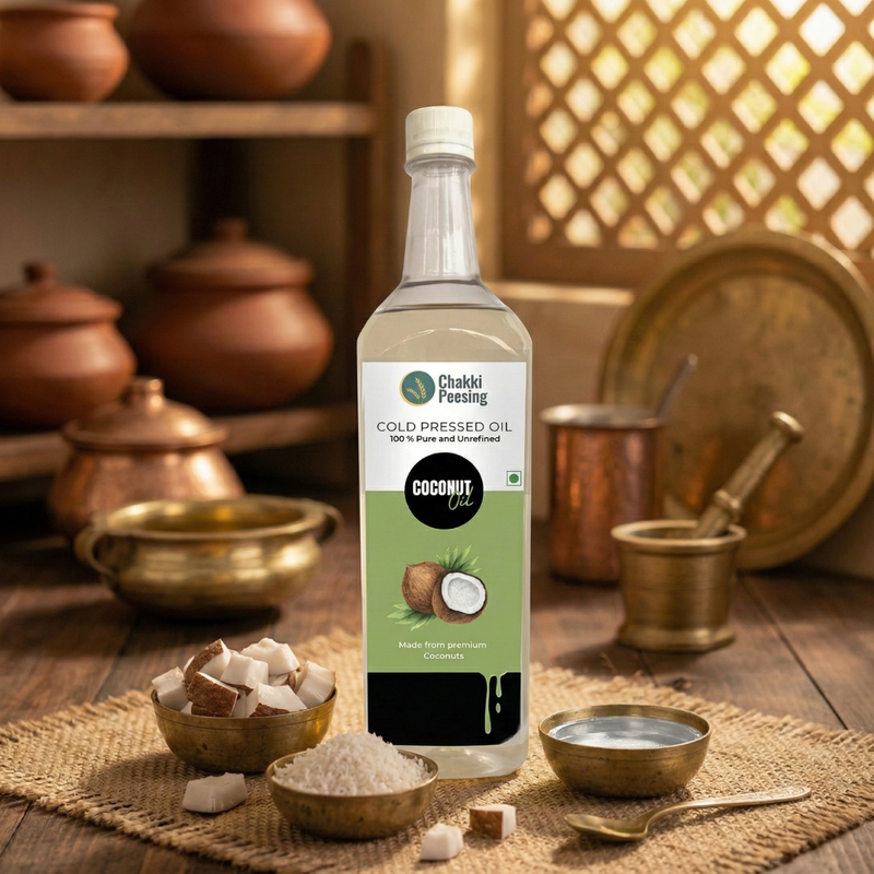 Chakki Peesing Cold Pressed Coconut Oil
