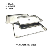 Stainless Steel Glossy-finish Serving Trays – Serving Tray