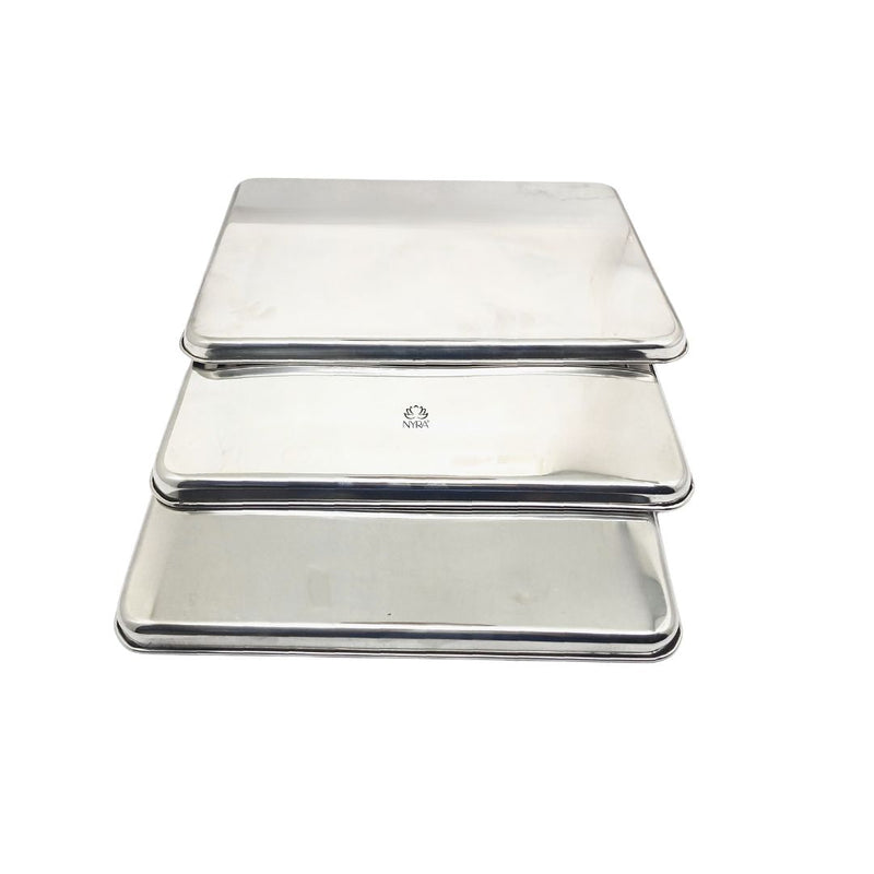 Stainless Steel Glossy-finish Serving Trays – Serving Tray