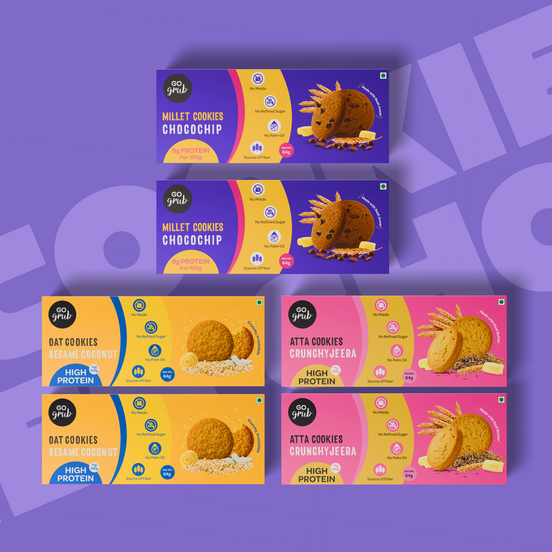 3-Flavor Cookie Variety - Family Pack