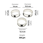 Stainless Steel Round Hot Pot Stand, Matka Ring for Kitchen – Kitchen Utensil