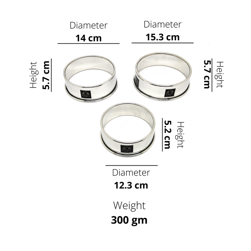Stainless Steel Round Hot Pot Stand, Matka Ring for Kitchen – Kitchen Utensil