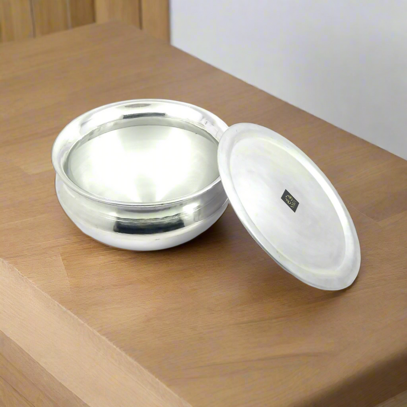 Aluminum Handi with Lid – Cooking Handi