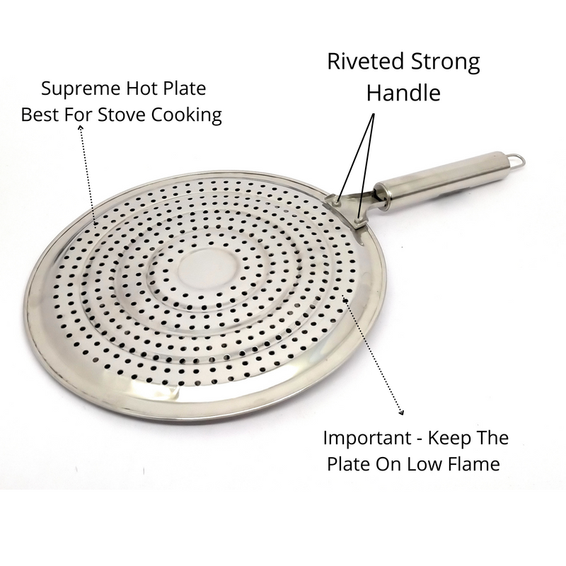 Stainless Steel Multi-Purpose Roaster Plate – Kitchen Utensil
