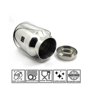 Premium Stainless Steel Milk & Oil Container with Lid  – Storage Container