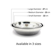 Stainless Steel Strainer & Colanders – Kitchen Utensil