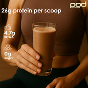 Pod Nutrition Chocolate Hazelnut Plant Nutrition Powder