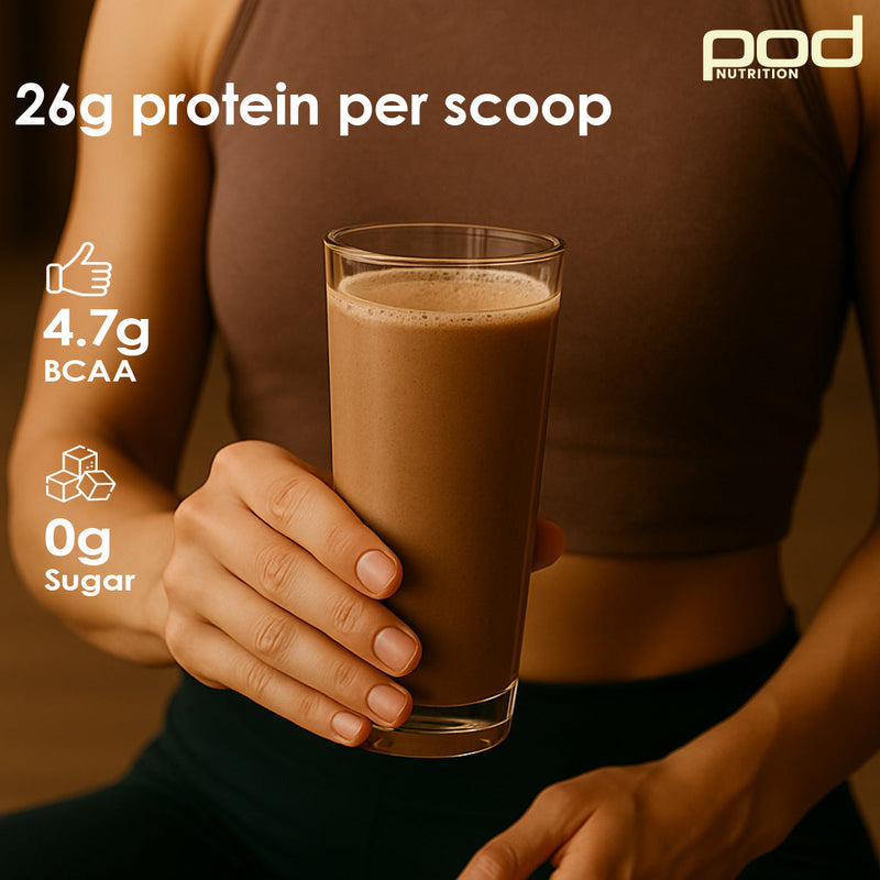 Pod Nutrition Chocolate Hazelnut Plant Nutrition Powder