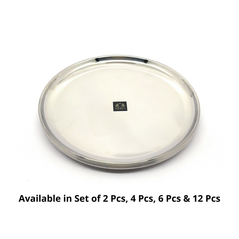 Stainless Steel Plates Set – Kitchen Utensil