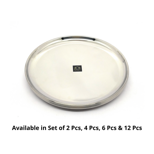 Stainless Steel Plates Set – Kitchen Utensil
