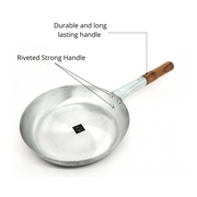 Iron Chinese Fry Pan with Wooden Handle – Frying Pan