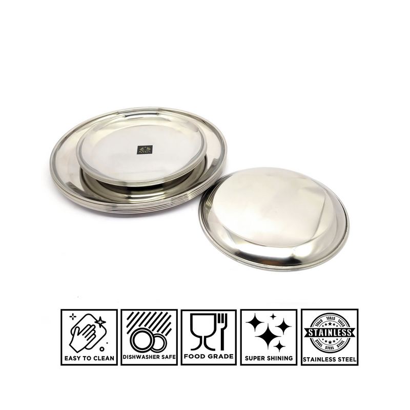 Stainless Steel Plates – Kitchen Utensil