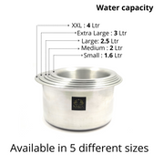 Premium Aluminium Induction Base Tope/Bhagona – Kitchen Utensil