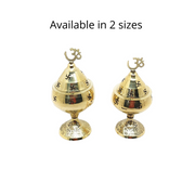 Pure Brass/Peetal Swastik Diya