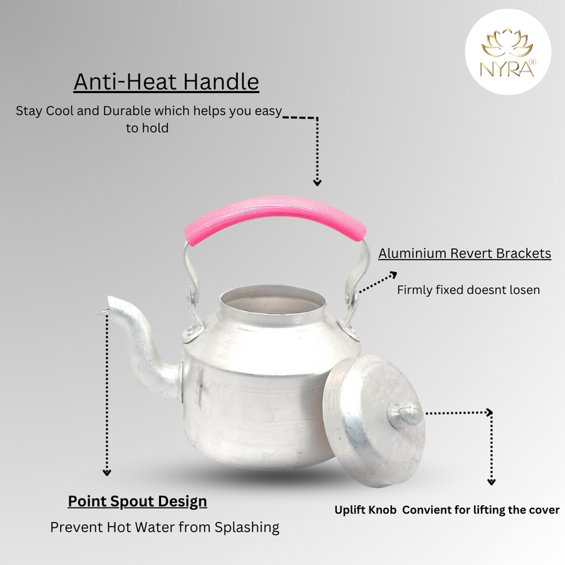Classic Aluminium Chai Kettle – Tea Kettle