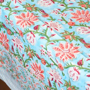 local-kala-ambar-handblock-percale-bedsheet-108x108-inches