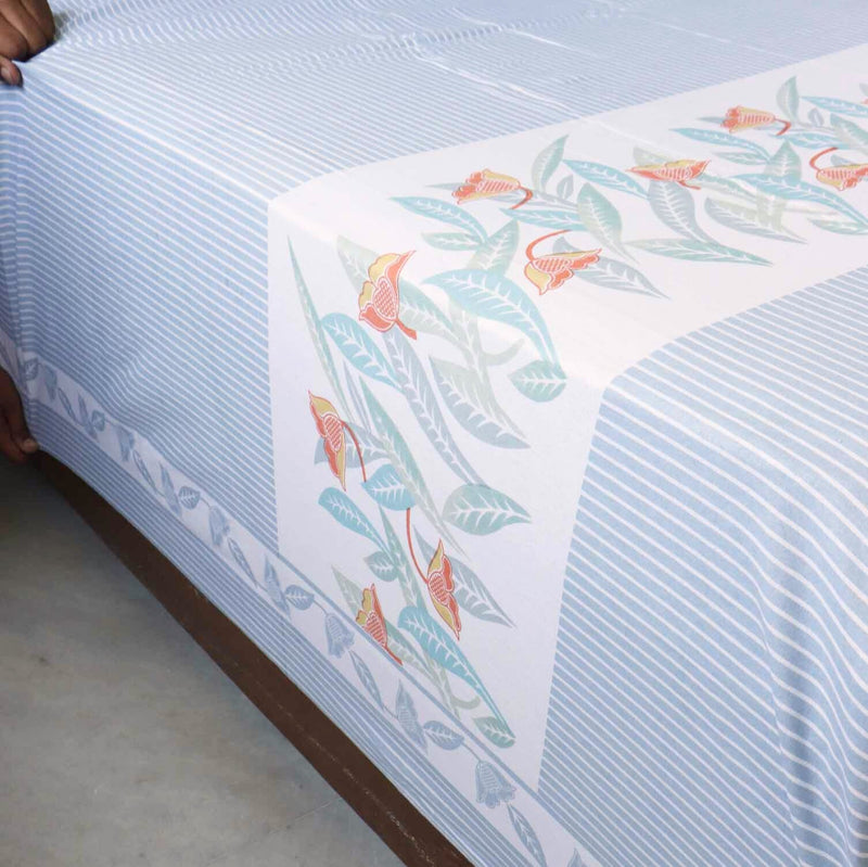 local-kala-sadagi-blue-flat-i-fitted-bedsheet-90x108-inches