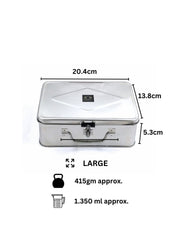 Stainless Steel Multi-Purpose Cash/Storage Box – Storage Container