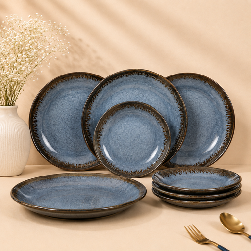 ceramic-kitchen-the-blue-atelier-dinner-quarter-plate-set