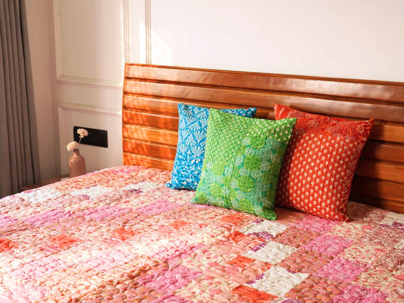 local-kala-rangeela-pink-a-patchwork-reversible-quilted-bedcover-i-comforter-copy