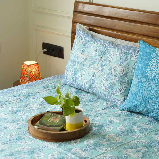 local-kala-suzani-blue-flat-i-fitted-bedsheet-108x108-inches