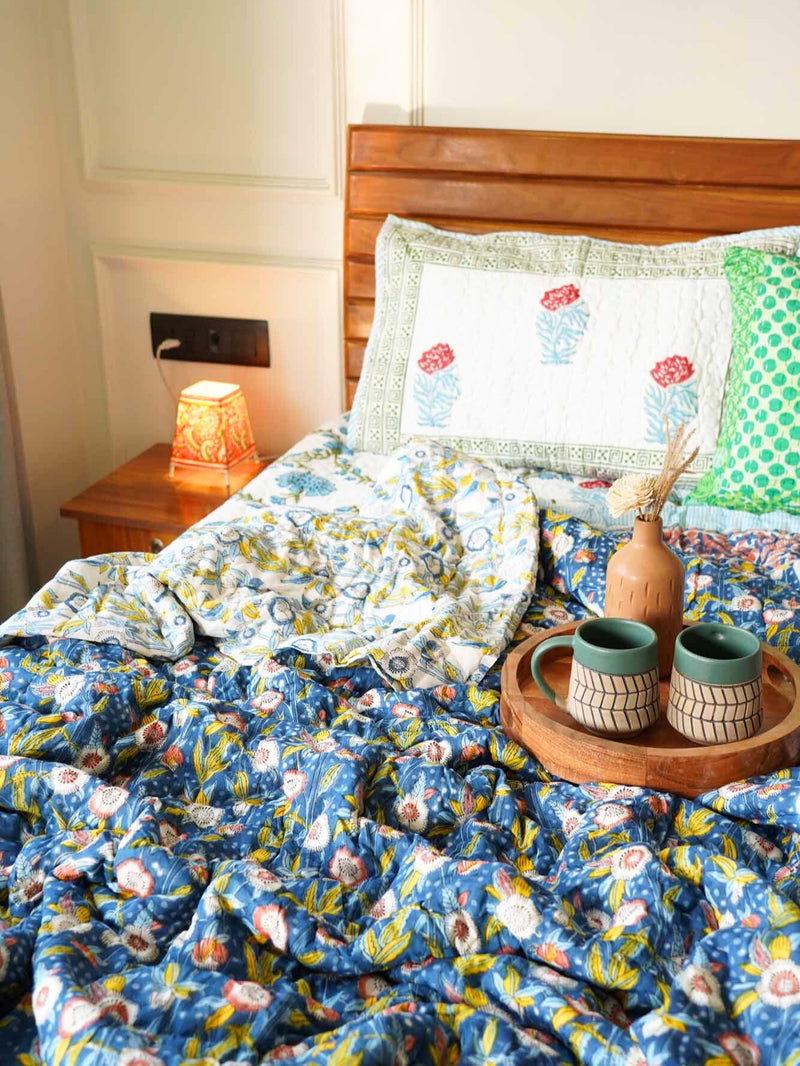 local-kala-starry-nights-single-bed-razai-comforter