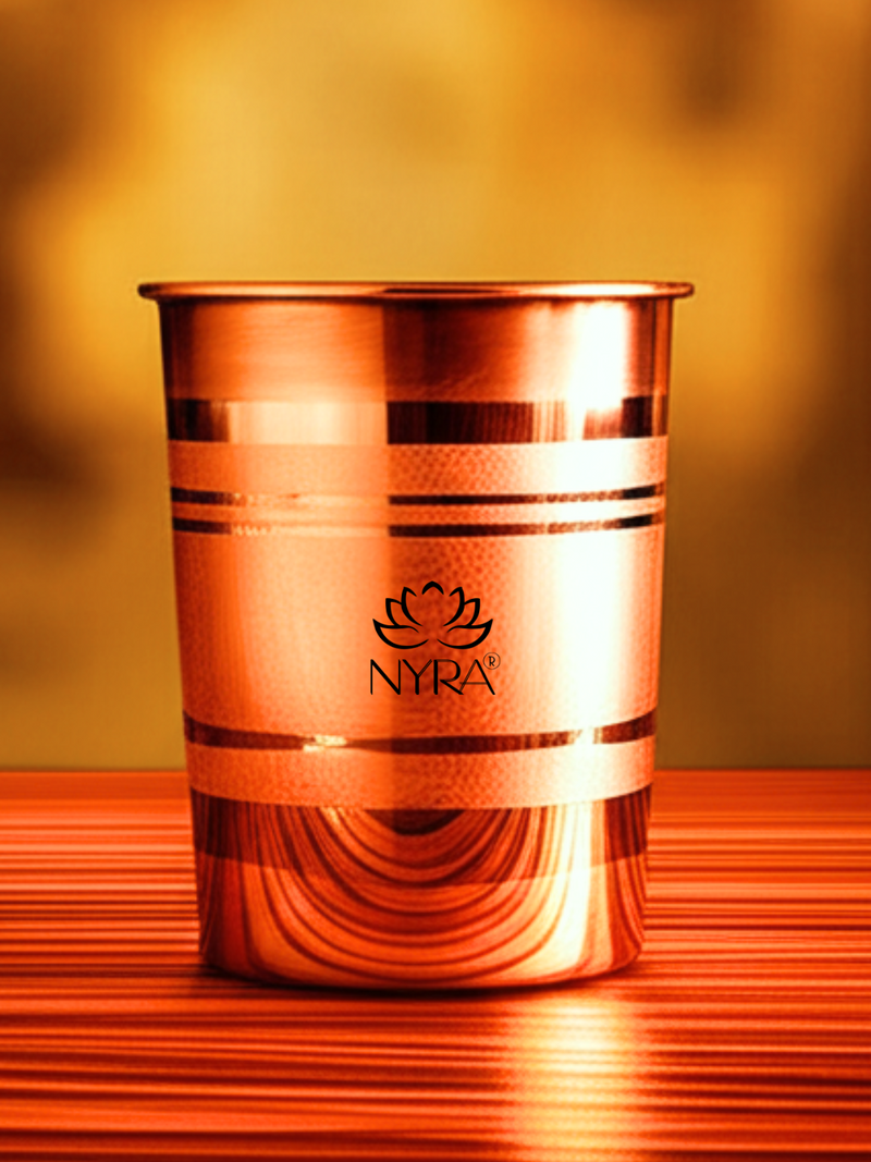 Handmade Copper Glass/Tumbler– Drinking Glass