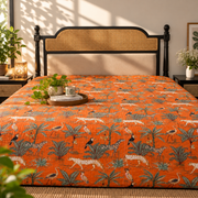 local-kala-jangle-safari-kantha-stitch-bedcover