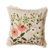 Nurture India Garden Flowers Cotton Cushion Cover