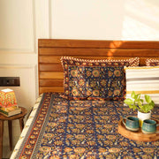 local-kala-kalamkari-blue-2-flat-i-fitted-bedsheet-108x108-inches