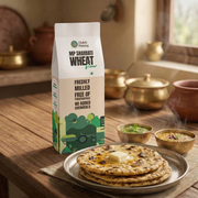 Chakki Peesing MP Sharbati Wheat Atta (Stone Ground Whole Wheat Flour)