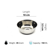 tainless Steel Heavy Gauge Bowls Set