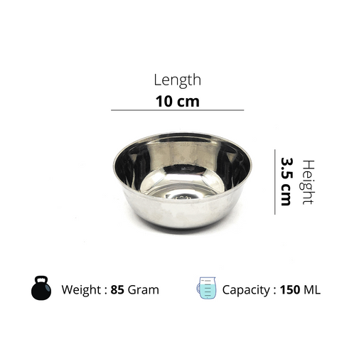 tainless Steel Heavy Gauge Bowls Set