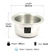 Premium Aluminium Induction Base Tope/Bhagona – Kitchen Utensil
