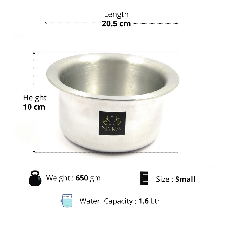 Premium Aluminium Induction Base Tope/Bhagona – Kitchen Utensil