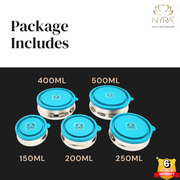 Air-tight Stainless Steel Container Set – Storage Container