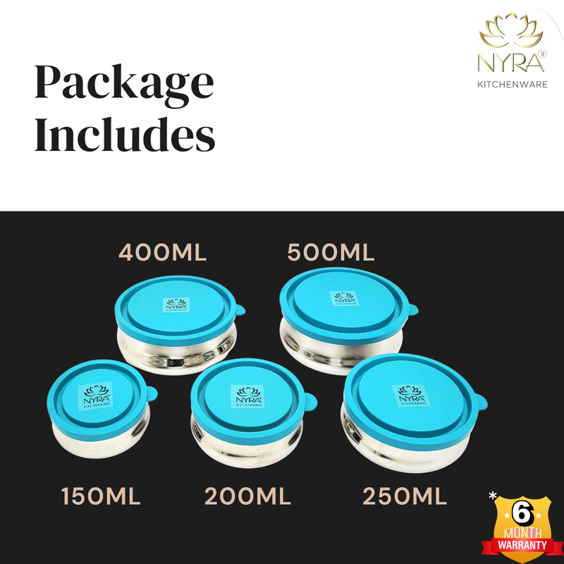 Air-tight Stainless Steel Container Set – Storage Container