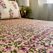 aenak-beige-floral-jaal-handblock-printed-premium-cotton-set-bedsheet