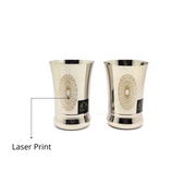 Stainless Steel Heavy Gauge Glass/Tumbler with Permanent Laser Design – Drinking Tumbler