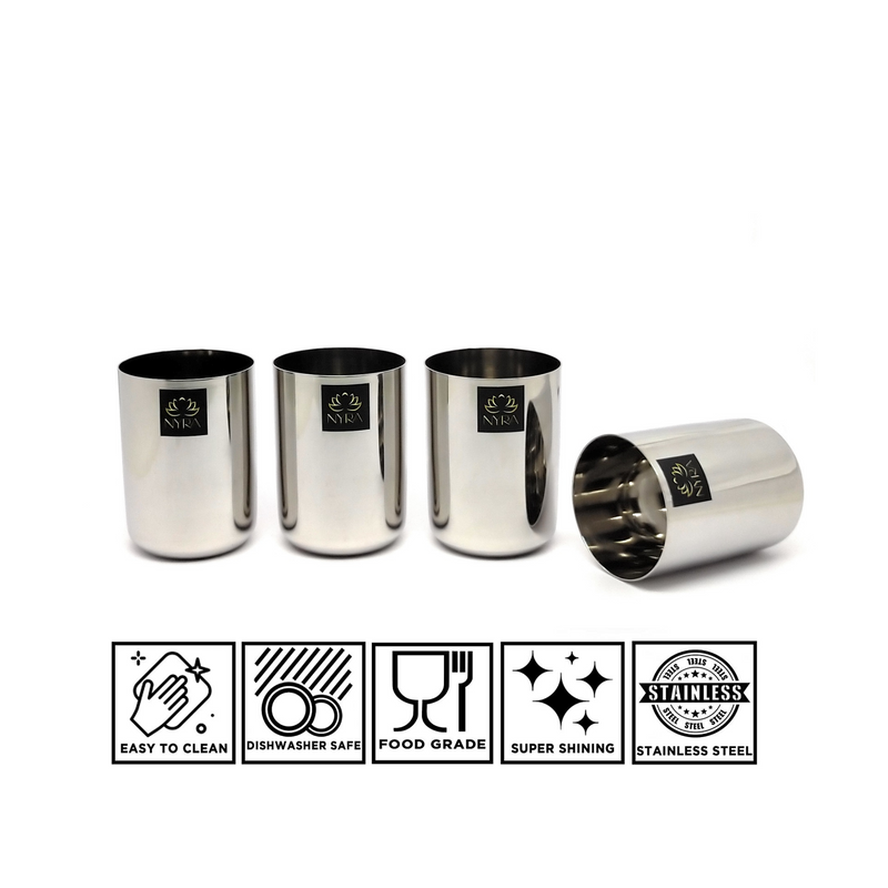 Heavy Gauge Stainless Steel Glass/Tumbler – Drinking Glass