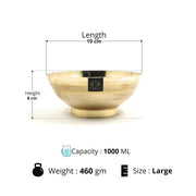 Brass Serving Bowl (Pital Katora) – Serving Bowl