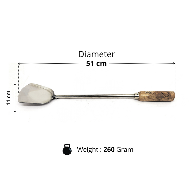 Stainless Steel Chinese Spatula/Palta – Kitchen Utensil