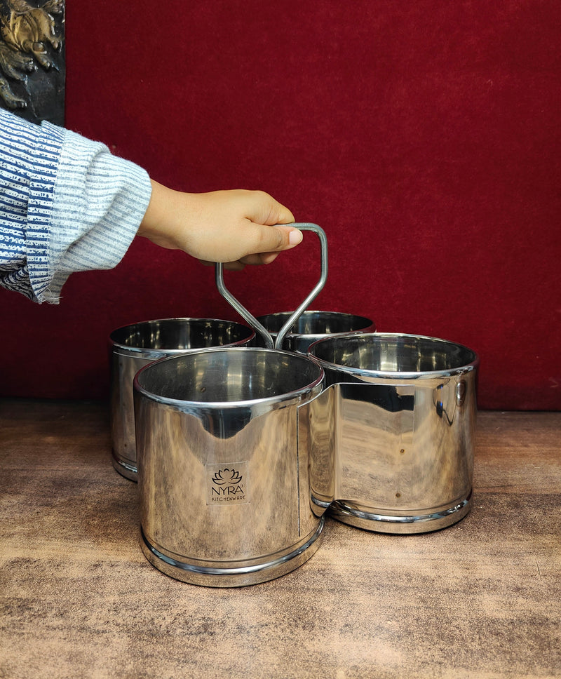 Stainless Steel Chougadha – Kitchen Utensil