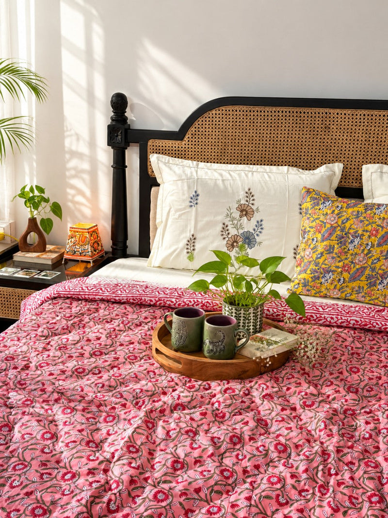 local-kala-jugni-pink-single-bed-razai-comforter