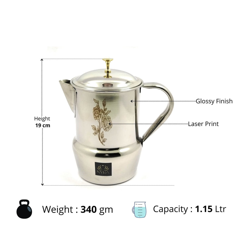 Stainless Steel Tea/Coffee Pot – Kitchen Utensil