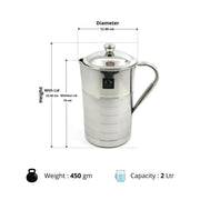 Stainless-Steel Spot-Welding Jug with – Kitchen Utensil