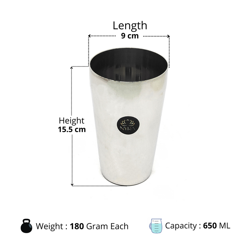 Stainless Steel Premium Lassi Glass