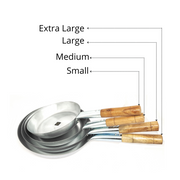 Iron Chinese Fry Pan with Wooden Handle – Frying Pan