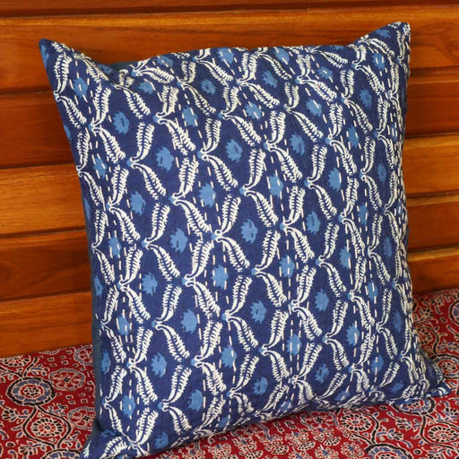 local-kala-nandani-indigo-kantha-cushion-cover