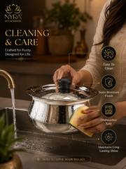 nyra-kitchenware-stainless-steel-serving-handi-with-lid-glossy-mirror-finish-serving-pot-curry-gravy-dal-sabzi-rice-biryani-serving-bowl-easy-grip-knob